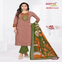 Aarvi Heritage Vol-2 Wholesale Katha Work Tops With Pant And Dupatta