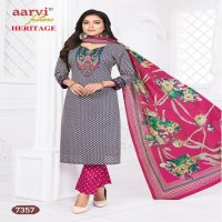 Aarvi Heritage Vol-2 Wholesale Katha Work Tops With Pant And Dupatta