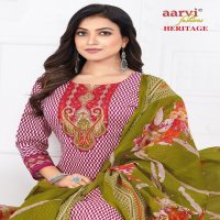 Aarvi Heritage Vol-2 Wholesale Katha Work Tops With Pant And Dupatta