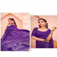 Kashvi Hansika Wholesale Organza With Satin Patta Sarees