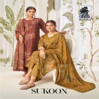 Sahiba Sukoon Wholesale Unique Muslin Silk With Handwork Salwar Suits