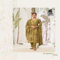 Sahiba Sukoon Wholesale Unique Muslin Silk With Handwork Salwar Suits