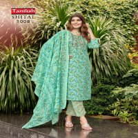 Taniksh Shital Vol-1 Wholesale Embroidery And Sikvans Work Readymade Suits