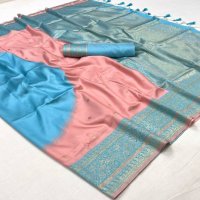 Rajtex Koche Silk Wholesale Soft Silk Handloom Weaving Sarees