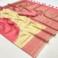 Rajtex Koche Silk Wholesale Soft Silk Handloom Weaving Sarees