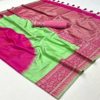 Rajtex Koche Silk Wholesale Soft Silk Handloom Weaving Sarees