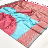 Rajtex Koche Silk Wholesale Soft Silk Handloom Weaving Sarees