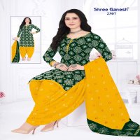 Shree Ganesh Bandhani Patiyala Special Vol-3 Wholesale Cotton Printed Dress Material