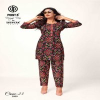 craze vol 2 by deeptex prints unique cotton print readymade big size co-ord set