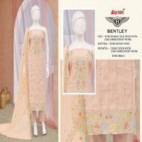 bentley 2846 by bipson prints embroidery designer silk ladies suits