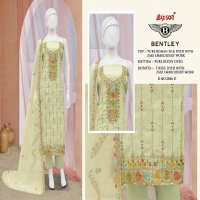 bentley 2846 by bipson prints embroidery designer silk ladies suits