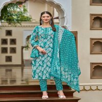 Radhika Cotton Fab Vol-3 Wholesale Top Pant And Dupatta