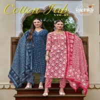 Radhika Cotton Fab Vol-3 Wholesale Top Pant And Dupatta