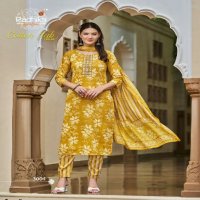 Radhika Cotton Fab Vol-3 Wholesale Top Pant And Dupatta