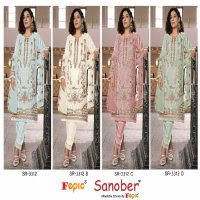 Fepic Sanober SR-3312 Wholesale Readymade Indian Pakistani Suits