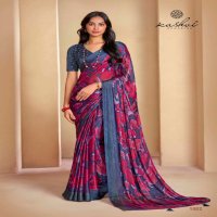 kashvi creation pankti vol 23 soft silk printed saree with blouse