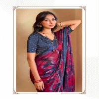 kashvi creation pankti vol 23 soft silk printed saree with blouse