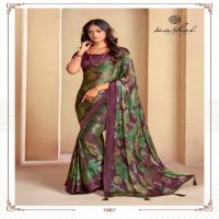 kashvi creation pankti vol 23 soft silk printed saree with blouse