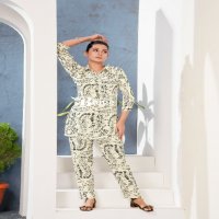 pearl by bonie readymade stylish look rayon amazing print co ord set