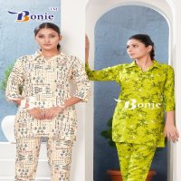 pearl by bonie readymade stylish look rayon amazing print co ord set