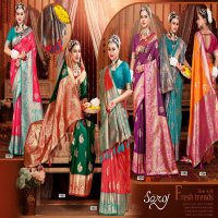 Saroj Mahotsav Vol-9 Wholesale Silk With Heavy Banarasi Silk Sarees