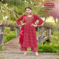 Taniksh Sadhika Vol-1 Wholesale Sikvans Embroidery Work Readymade Suits