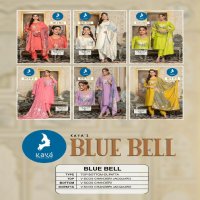 Kaya Blue Bell Wholesale Viscose Chanderi Jacquard 3 Piece Concept Suits