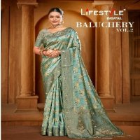 Lifestyle Baluchery Vol-2 Wholesale Ethnic Indian Sarees