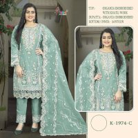 Shree Fabs K-1974 Wholesale Indian Pakistani Salwar Suits