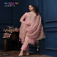 adriya by vipul heavy embroidery work organza chiffon suits online