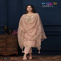 adriya by vipul heavy embroidery work organza chiffon suits online