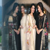 rubab by lily And lali self jacquard viscose silk readymade trendy ladies suits