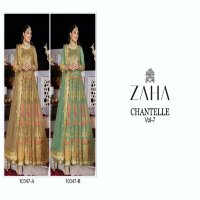 chantelle vol 7 by zaha embroidery work butterfly net pakistani suits