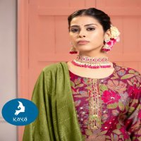 morni vol 5 by kaya readymade chanderi modal print modern big size salwar suit