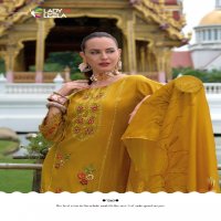 riwayat vol 2 by lady leela viscose silk readymade trendy 3pcs suits