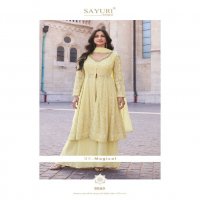 sayuri designer afsana exclusive design georgette full stitch plazzo style dress