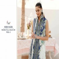 shree fab sobia nazir premium lawn collection vol 1 pakistani cotton suits