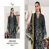 shree fab sobia nazir premium lawn collection vol 1 pakistani cotton suits