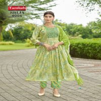 TANIKSH SRIJA VOL 9 FULL STITCH ANARKALI KURTI PANT DUPATTA COLLECTION