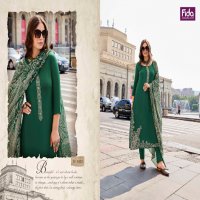 Fida Zena Wholesale Pure Viscose With Embroidery Dress Material