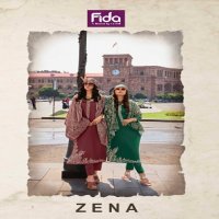 Fida Zena Wholesale Pure Viscose With Embroidery Dress Material