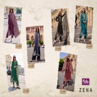 Fida Zena Wholesale Pure Viscose With Embroidery Dress Material