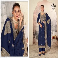 mayra by naari pure dola jacquard stylish 3pcs dress