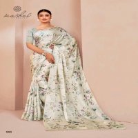 floral vol 5 by kashvi creation beautiful satin georgette saree