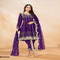 Twisha Abida Abida Vol-1 Wholesale Free Size Stitched Designer Suits