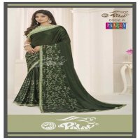Palav Fabrics Paarna Vol-69 Wholesale Kreeva Georgette Ethnic Sarees