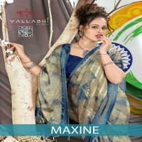 Vallabhi Maxine Wholesale Brasso Fabrics Indian Sarees