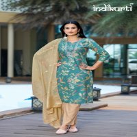 Meera Trendz Indikurti Wholesale Readymade 3 Piece Salwar Suits Combo