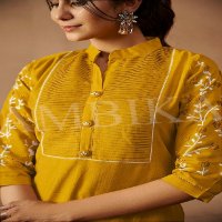 Ambika Sweet Heart Wholesale Vetican Fabrics Kurti With Pant