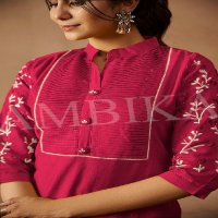 Ambika Sweet Heart Wholesale Vetican Fabrics Kurti With Pant